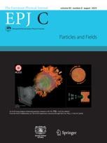 Journal cover: The European Physical Journal C