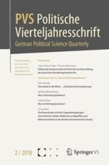 cover: Politische Vierteljahresschrift