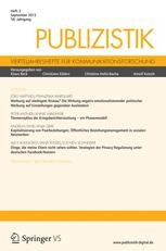 cover: Publizistik