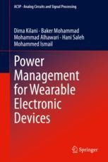 Book cover: Power Management for Wearable Electronic Devices