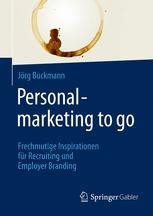 Book cover: Personalmarketing to go