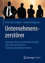 Book cover: Unternehmenszerstörer