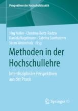 Book cover: Methoden in der Hochschullehre