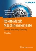 cover: Roloff/Matek Maschinenelemente