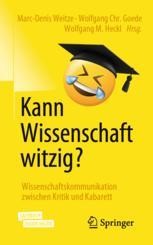 Book cover: Kann Wissenschaft witzig?