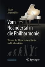 Book cover: Vom Neandertal in die Philharmonie